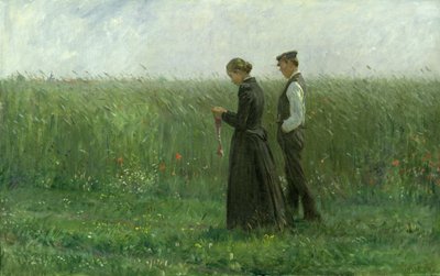 Sunday Afternoon, 1893 by Leopold Karl Walter von Kalckreuth